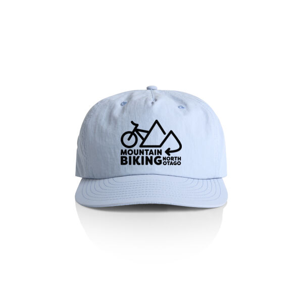 Quick Dry - Black Logo Hat - AS Colour Surf Cap Thumbnail