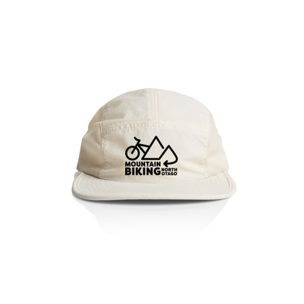 Quick Dry - Black Logo Hat - AS Colour Active Finn Cap Thumbnail